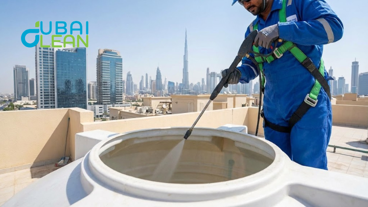 Safe and clean water tank in Dubai