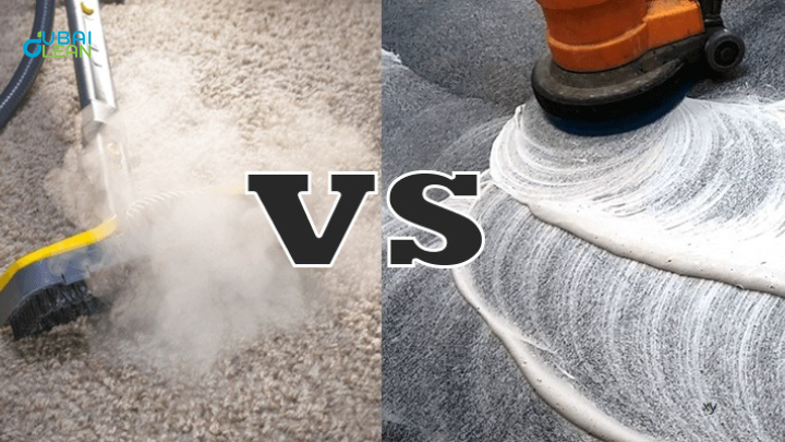 shampoo vs steam cleaning