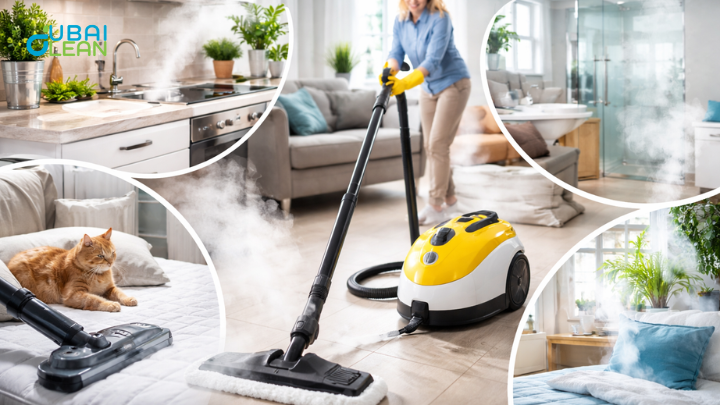 home regular steam cleaning,