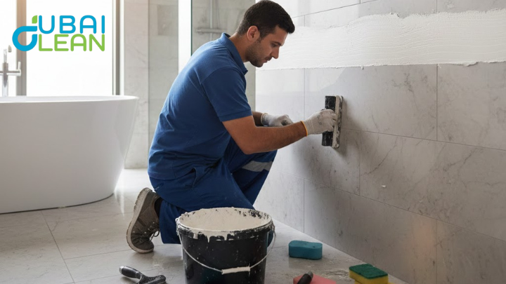 expert tile regrouting services in dubai