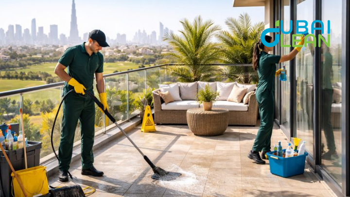 Balcony Deep Cleaning Dubai Hills Estate