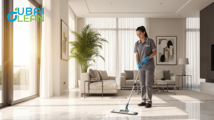 clean floor tiles naturally