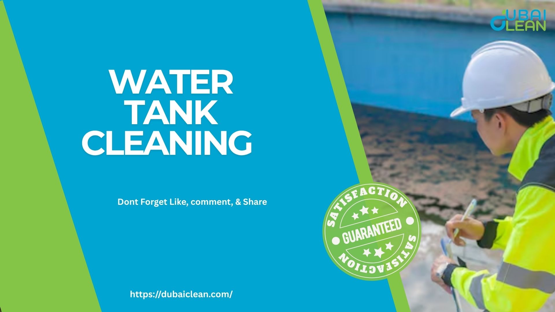 Professional water tank cleaning service in Dubai ensuring clean and safe water supply.