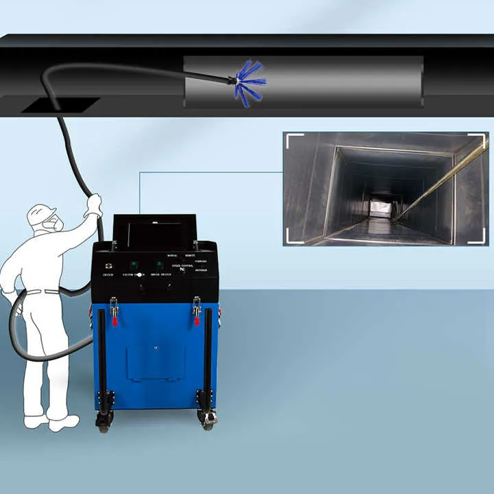 air duct hvac cleaning machine dubai rotobrush kt 836a 2