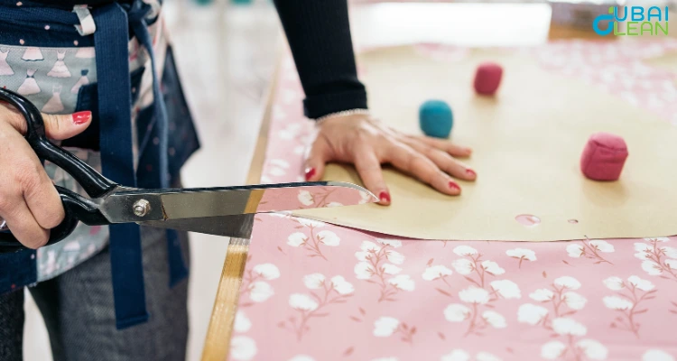 Vinyl kitchen wrapping applied to cabinets for a modern and budget-friendly makeover