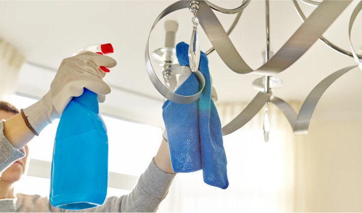 crystal vs. glass chandelier cleaning – what’s the right method