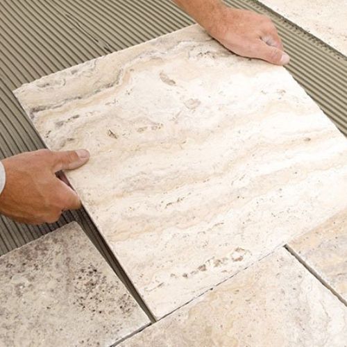 marble floor installation