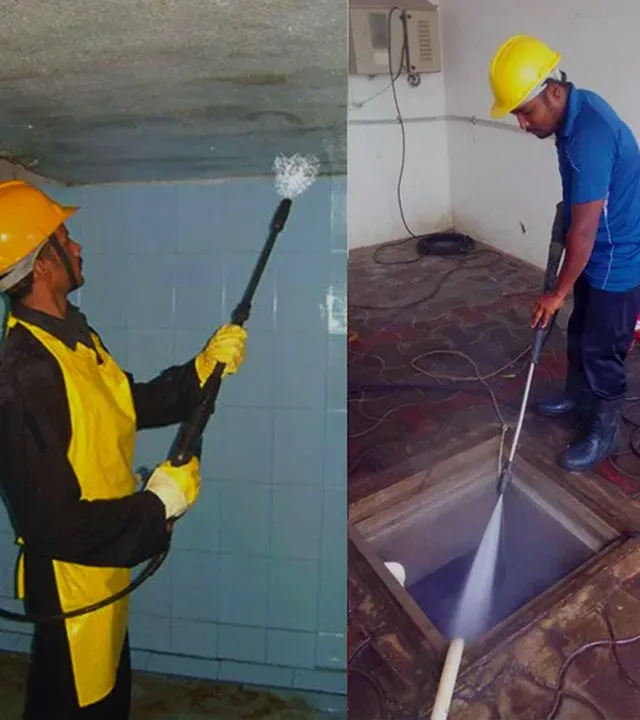 underground water tank cleaning