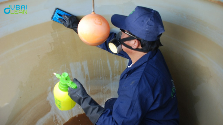 water tank cleaning