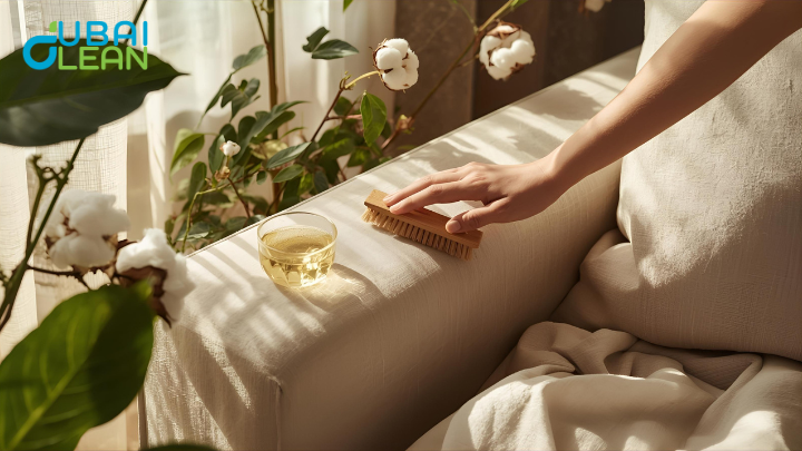organic fabric sofa cleaning