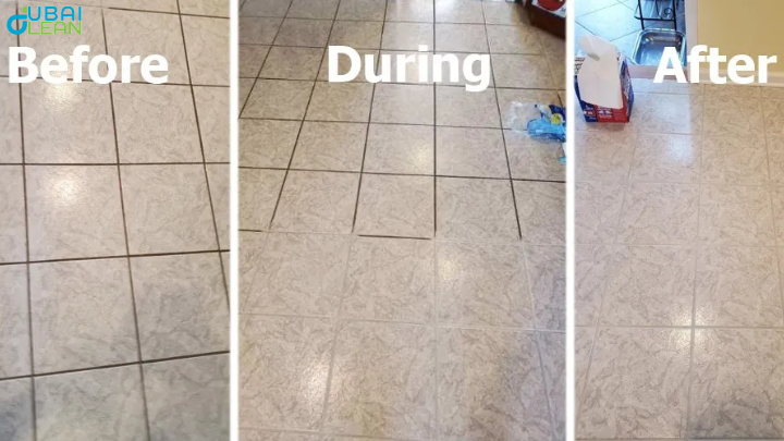 Grout cleaning