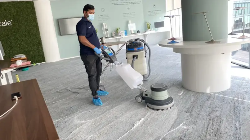 dcs office carpet shampoo service dubai