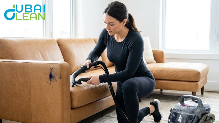 remove ink from leather sofa