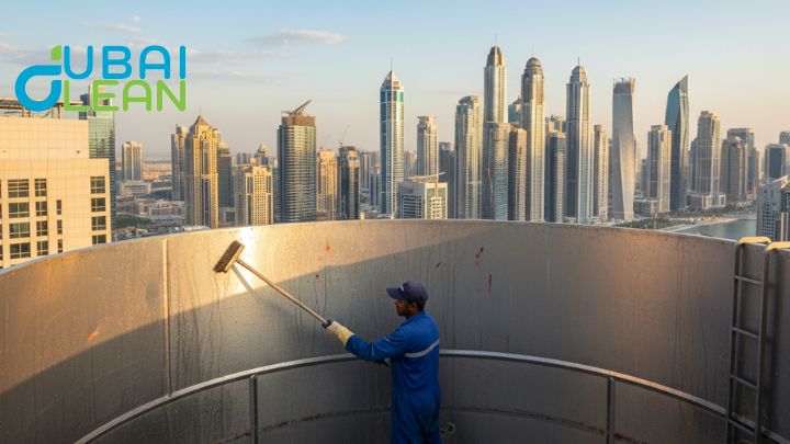 Steel Water Tank Cleaning & Maintenance in Dubai Marina |Complete Guide

