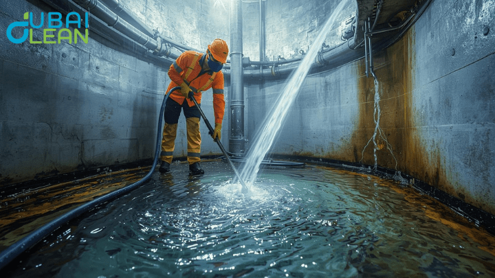 underground water tank cleaning