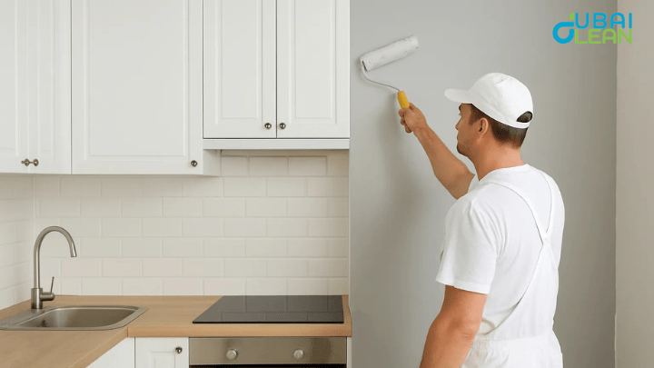 Kitchen Painting Services Dubaiand not include text