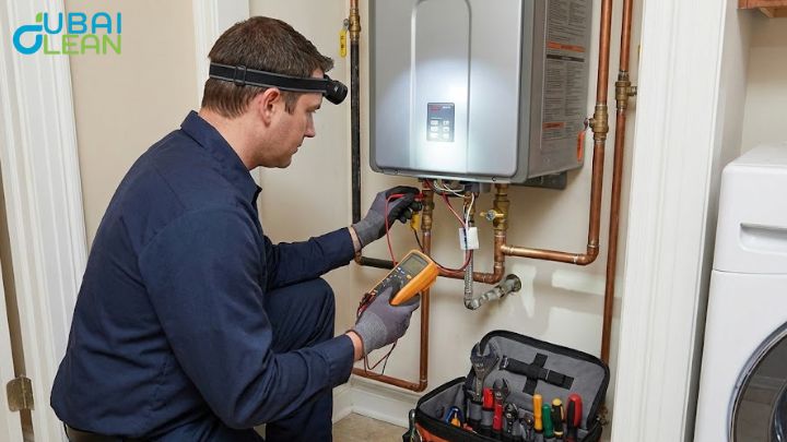 dubai water heater fails