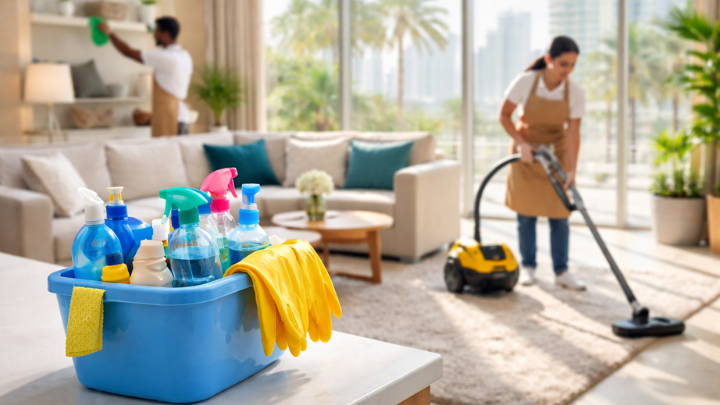 weekly home cleaning dubai