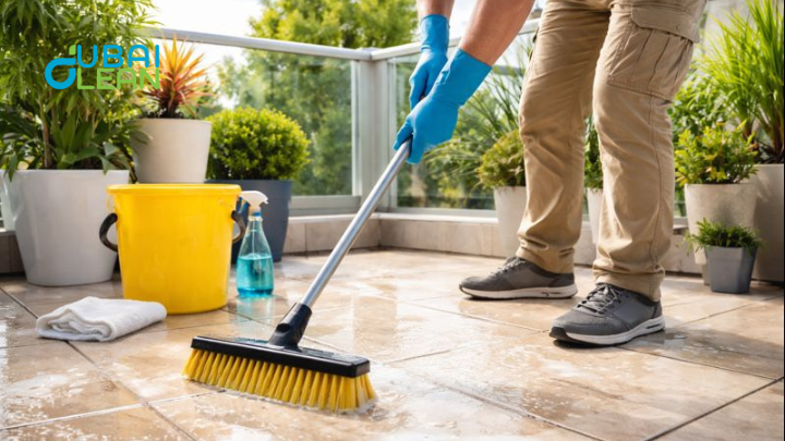 balcony tile cleaning dubai