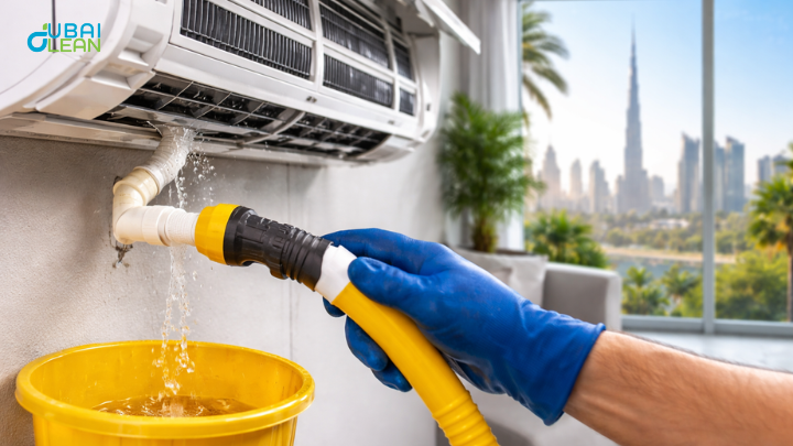 how to clean ac drain line