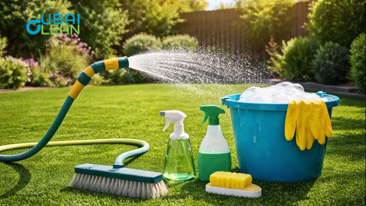 How to properly clean artificial grass