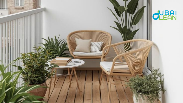 how to protect balcony from dust