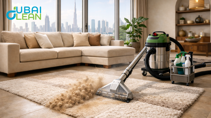 Fine Desert Dust in Carpets